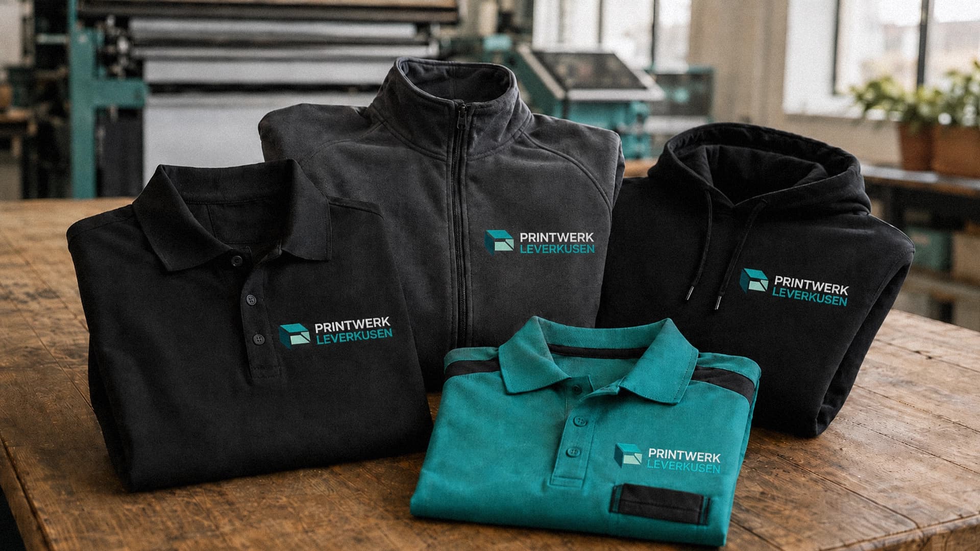 Bedruckte Arbeitskleidung von Printwerk